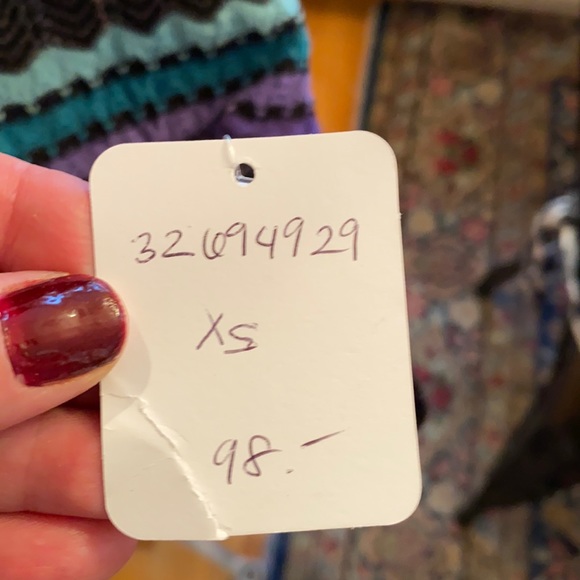 NWT FREE PEOPLE KNIT SCOOP NECK LONG SLEEVE DRESS OR TUNIC TOP XS - Picture 5 of 10